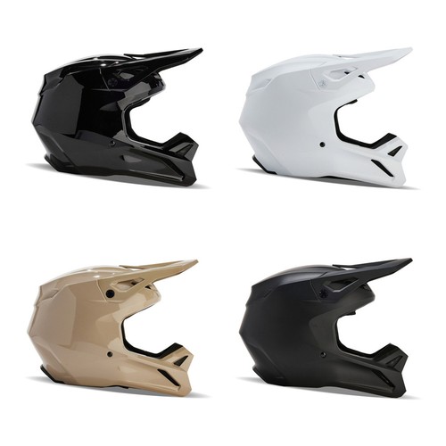 Casque motocross fox - v1, solid