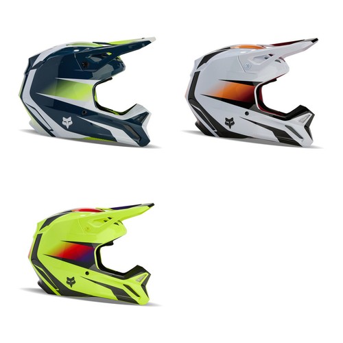 Casque motocross fox v1 - de,