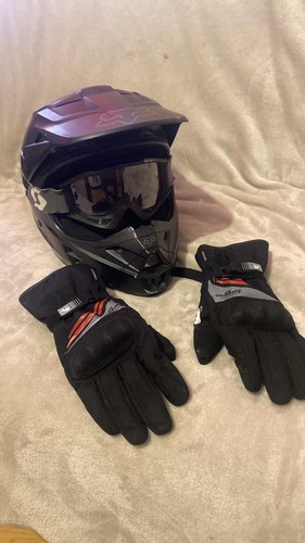 Casque motocross fox lunette - fox, +