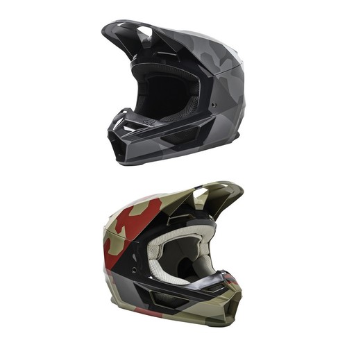 Casque motocross fox - casque, v1