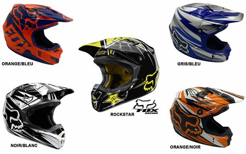 Casque fox kid motocross - v1,