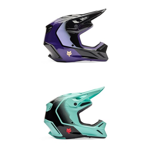 Casque fox motocross drip - v3,